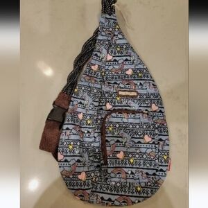 UNIONBAY Blue and Pink Kids Sling Bag